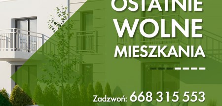 Ostatnie wolne mieszkania z III etapu